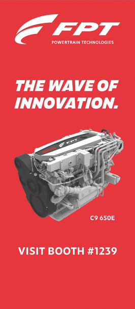 DON’T MISS THE BOAT: FPT INDUSTRIAL LAUNCHING NEWLY RATED ENGINES AT PME 2023